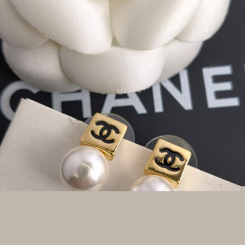 Ch*el earrings